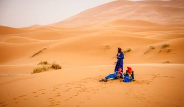 Circuit privé de 7 jours des villes impériales et du désert du Sahara marocain au départ de Casablanca circuit