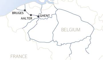 Une croisière enchanteresse : A la découverte des marchés de Noël de Gand et de Bruges (croisière de port en port)