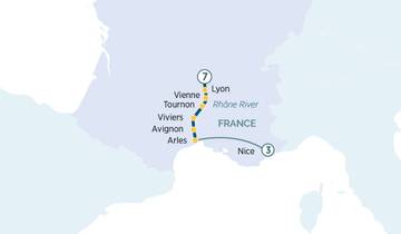 11 Days in Southern France, incl. Nice and Lyon