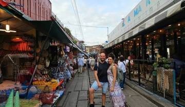4 jours à Bangkok : Marché flottant, temples royaux et croisière sur le fleuve circuit