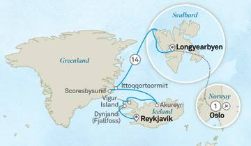 Wonders of the High Arctic: Svalbard, Greenland & Iceland
