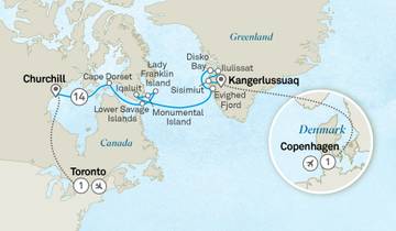 Grönland zur Hudson Bay & die kanadische Arktis