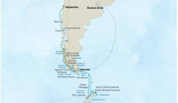 Ultimate Chilean Fjords & Antarctica’s Weddell Sea