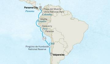 Reinos antiguos y tesoros naturales: De Chile a Panamá