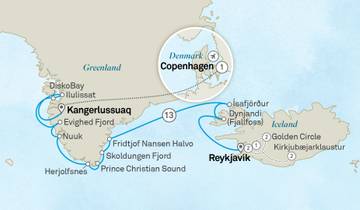 L'Islande et le Groenland en profondeur - Croisière et voyage terrestre