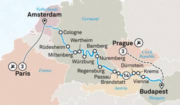 Marchés de Noël avec Prague et Paris 2026