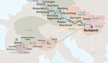 Joyaux de l'Europe avec les merveilles de la Suisse et de l'Autriche 2026 - 29 jours (from Zurich to Amsterdam)