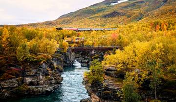 Norte de Suecia en tren