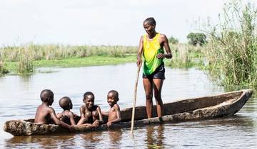 Safari de luxe de 2 jours dans le delta de l'Okavango au Machaba Camp