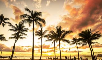 Best of Hawaii (Intra Tour Air Hawaii 2 Flights, First Class Cruise)