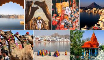 Private 14-Day Rajasthan & North India Tour from Delhi: Jaipur, Jaisalmer, Udaipur, Agra, Taj Mahal & Desert Camp
