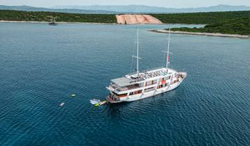 Croisière aller-retour de 8 jours à Split - bateau Premier Plus, plus de 40 ans circuit