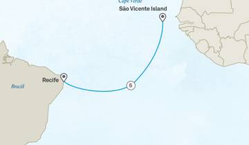 Traverser l'équateur : Du Cap-Vert à Recife