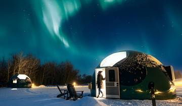 Rocheuses canadiennes : Exploration des aurores boréales en hiver