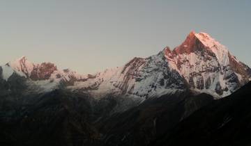 Trek avec vue sur l\'Annapurna circuit