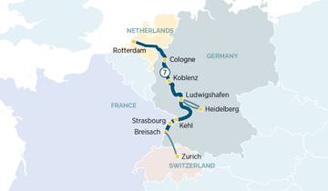 Les joyaux du Rhin - 2025 - 8 jours (from Zurich to Rotterdam)