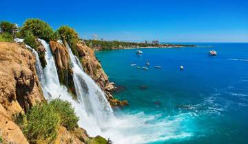 Visite quotidienne de la ville d\'Antalya avec chutes d\'eau circuit