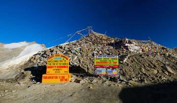 Expeditie Khardungla Pass: Een dagtocht op grote hoogte vanuit Leh