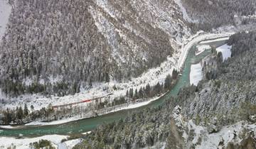 Magie hivernale de la Bernina et du Glacier Express