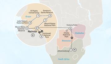 Chutes Victoria et découverte du Kenya 2026