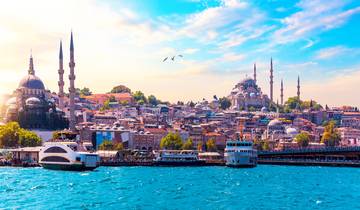 Istanbul, Turkije - Oude Stad (wijk Sultanahmet): Blauwe Moskee, Hagia Sophia, Topkapi Paleis