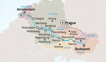 Christmas & New Year with Prague 2027 - 18 Days (from Prague to Amsterdam)