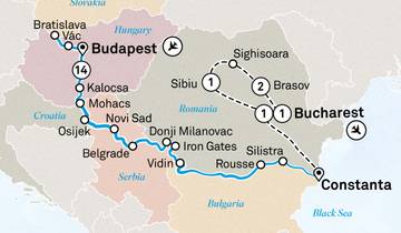 Découverte du Bas-Danube avec la Transylvanie 2027
