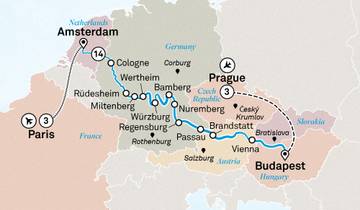 Christmas & New Year with Paris & Prague 2027 - 21 Days (from Prague to Paris)