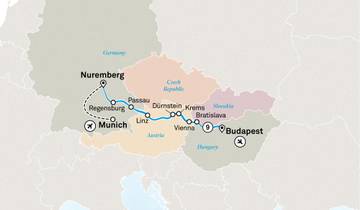 Danube in Depth 2027 - 10 Days (from Nuremberg to Budapest)