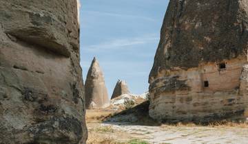 Vues romantiques en Cappadoce