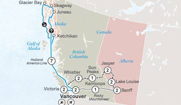Icons of Western Canada & Alaskan Cruise 2026