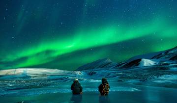 Les aurores boréales de Norvège par la mer