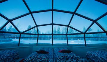 Maxi package: Overnight stay in a glass igloo