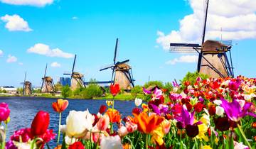 Un voyage à travers les Pays-Bas, la Belgique et la France : Canaux, Champagne et Culture avec les jardins de tulipes de Keukenhof (d'Amsterdam à Paris) (2026)