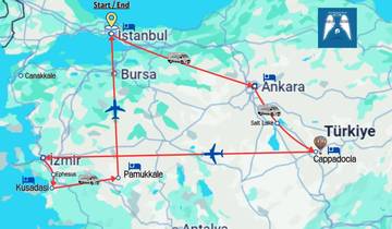12 jours | 5-étoiles | Circuit de Noël et du Nouvel An en Turquie (2025-26) | Angels Vacations (petit groupe accompagné) - 2 départs fixes
