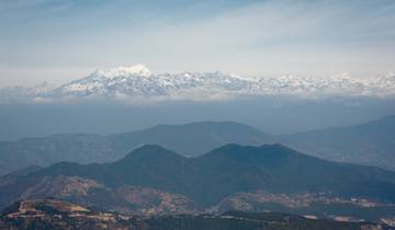 Vues panoramiques des montagnes depuis Katmandou (excursion d\'une demi-journée) circuit