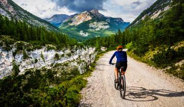Piste cyclable des Dolomites de Cortina à Bressanone (7 jours)