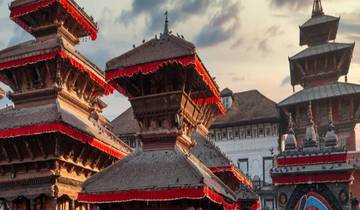 Goldenes Dreieck & Nepal Tour 8 Tage - Taj Mahal, Kathmandu-Tempel & Himalayas Rundreise