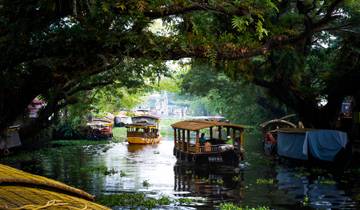 Bezaubernde 8-tägige private Tour durch Kerala - Munnar Hills, Thekkady Wildlife & Alleppey Houseboat Rundreise