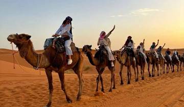 Luxe woestijnkamp, via Atlasgebergte & Kasbah Ait Benhadda , Ouarzazate , 2-daagse privé woestijntocht: Van Marrakech naar Zagora