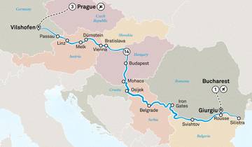 Prague et les joyaux du Danube, l'Europe de l'Est et les Balkans dévoilés 2027 - 19 jours (including Linz)
