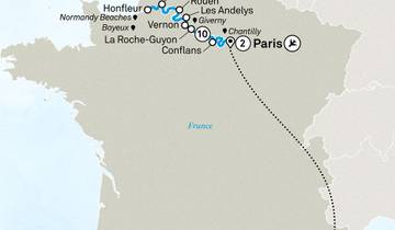 Normandy & Gems of the Seine with Paris & the French Riviera