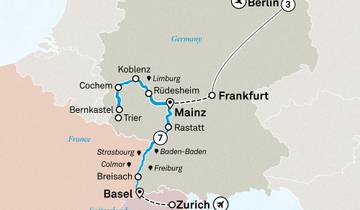 Châteaux et vignobles du Rhin et de la Moselle avec Berlin 2027 - 11 jours (10 destinations)