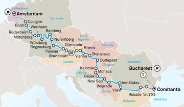 Découverte du Bas-Danube et des joyaux de l'Europe