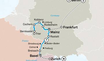 Châteaux et vignobles du Rhin et de la Moselle avec Berlin 2027 - 11 jours (from Zurich to Berlin)