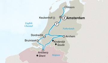 Windmills, Tulips & Belgian Delights with Amsterdam 2027 - 10 Days Tour