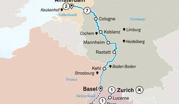 Rhine Highlights with Amsterdam & Switzerland 2027 - 14 Days (from Amsterdam to Zurich)