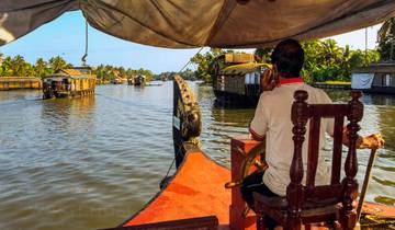 Viaje a Kerala con estancia en casa flotante
