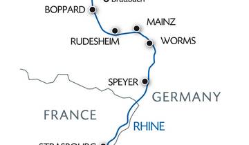 Weihnachten auf dem romantischen Rhein Kreuzfahrt von Hafen zu Hafen) - R.E. WAYDELICH L.J. Rundreise