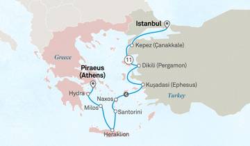 Empires anciens : D'Istanbul à Athènes